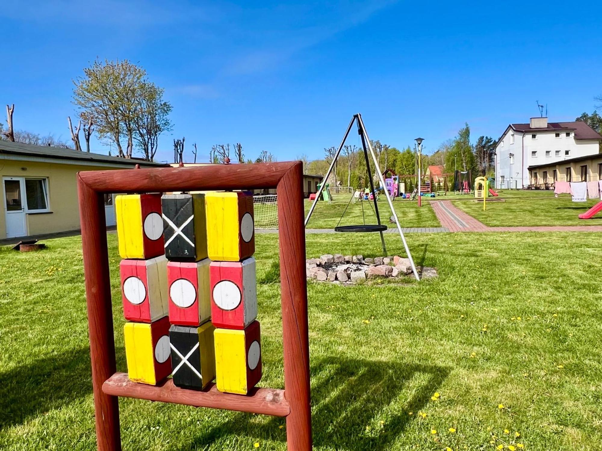 Osrodek Rodzinny "Pod Wydmami" Przy Plazy , Plac Zabaw , Rowery Sarbinowo Eksteriør bilde